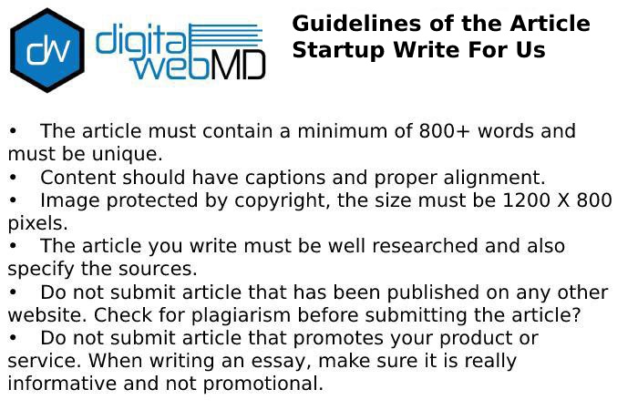 Guidelines for the Article Startup Write For Us (2)
