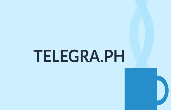 What is https://telegra.ph/?