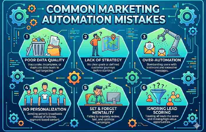 common marketing automation mistakes