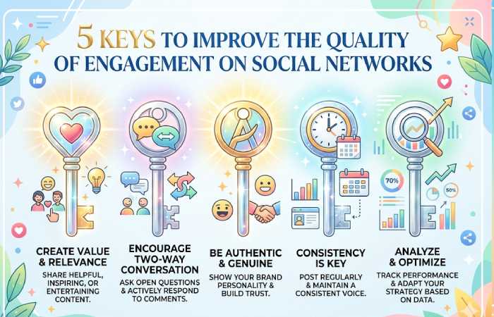 improve the quality of engagement on social networks