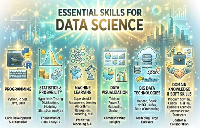 skills required for data science