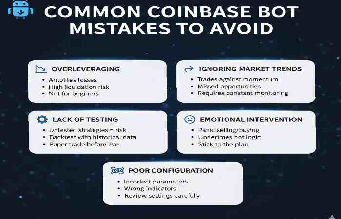 common coinbase bot mistakes to avoid