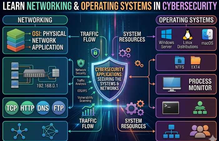 learn networking & operating systems