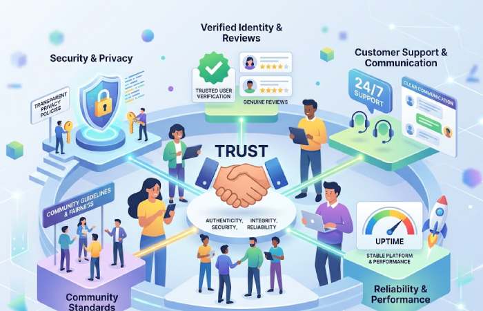 digital platforms build user trust