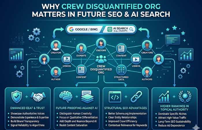 why crew disquantified org matters in future seo and ai search 