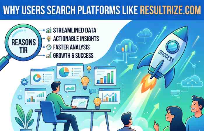 why users search platforms like resultrize com