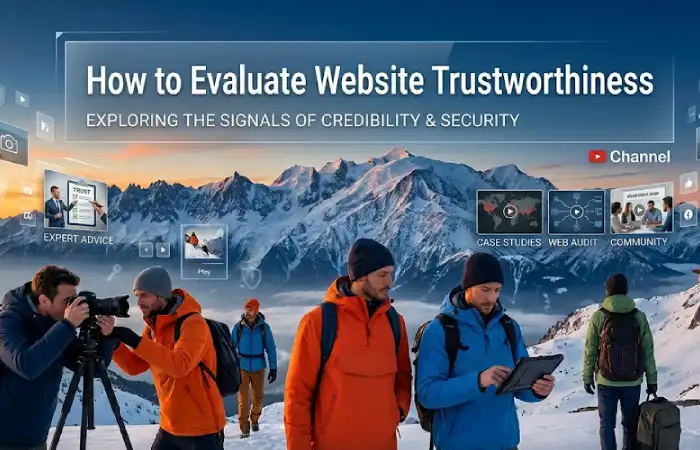 how to evaluate website trustworthiness